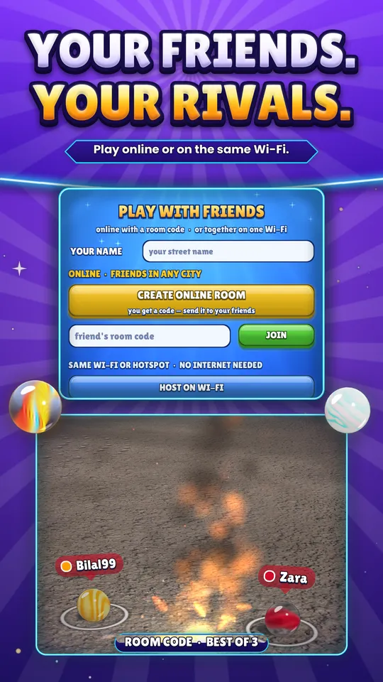 Play with friends